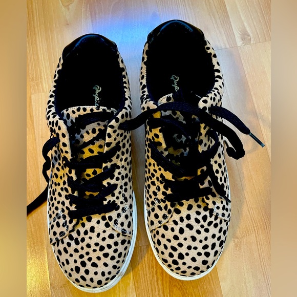Quips Platform leopard sneakers - Picture 1 of 3